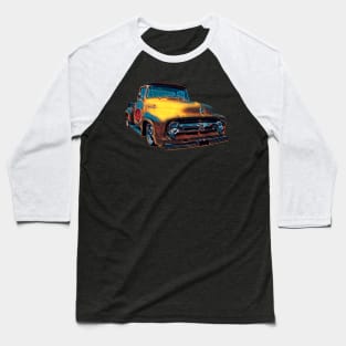 Ford F100 Pickup Baseball T-Shirt